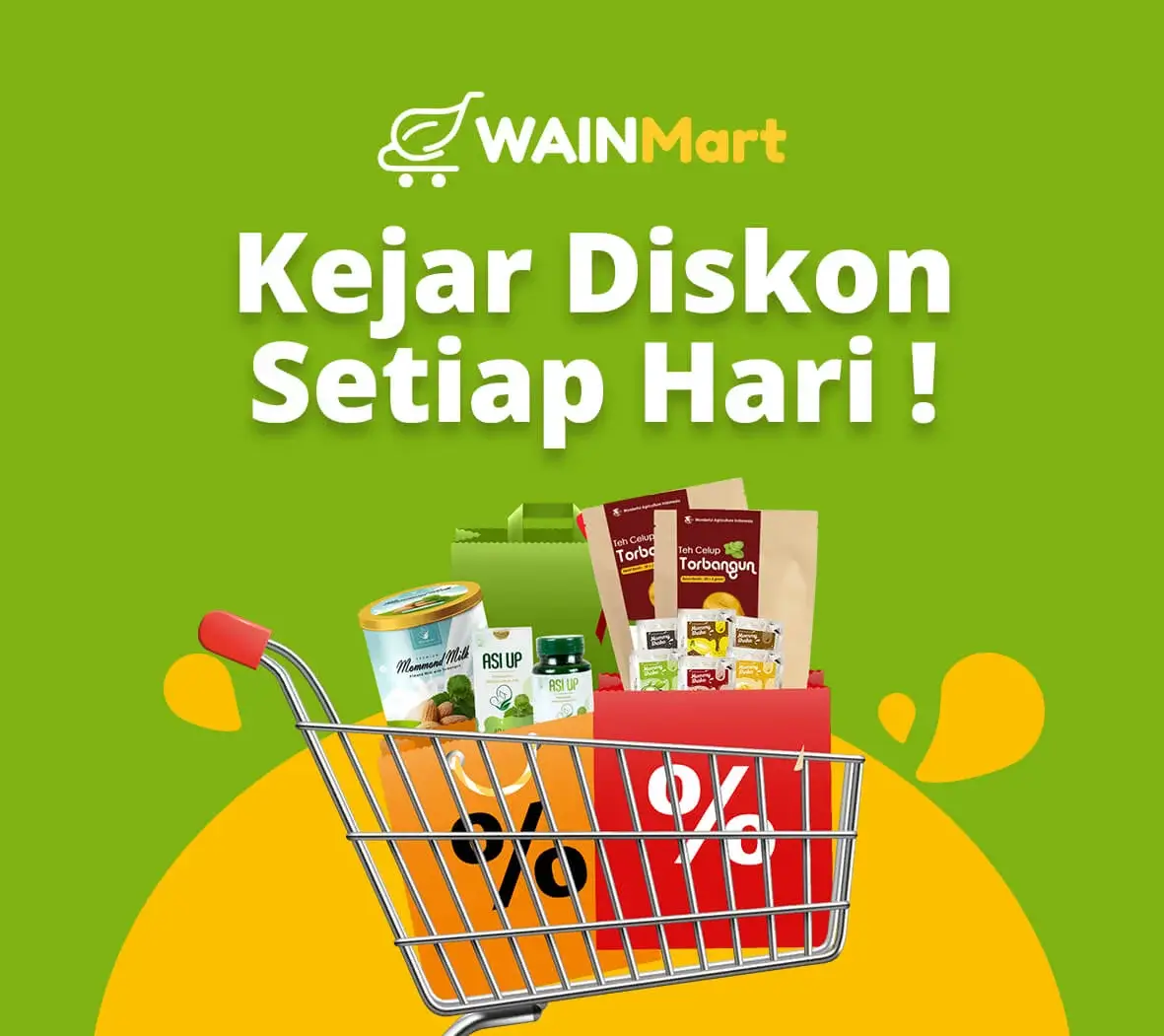 wainmart kejar diskon tiap hari